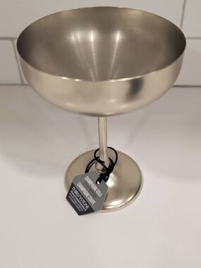 Thirstystone Champagne Coupe Glass - Metallic Champagne Finish